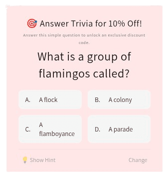 Trivia Widget
